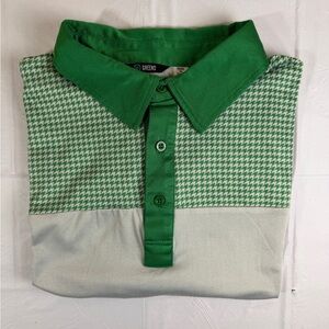 Classic Green and White Polo Shirt